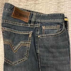 Used pair of Rock and Roll Denim Jeans No rips or stains (STARCHED)